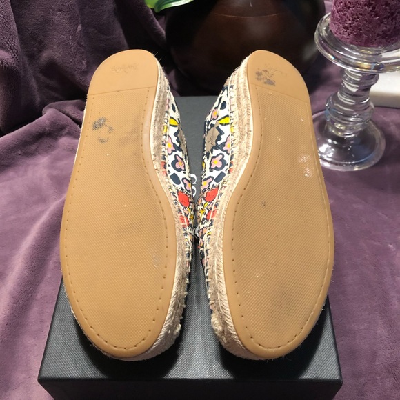 Coach Floral Pattern Espadrilles - Picture 3 of 4